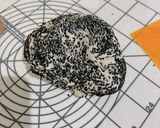 ゴマまみれベーグル☆マスタードベーコン作り方4写真