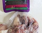鶏肉のゆかり柿ピー唐揚げ作り方2写真