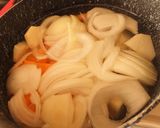 簡単つるぷり★すいとん汁作り方1写真