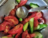 トマトきゅうり塩昆布作り方5写真