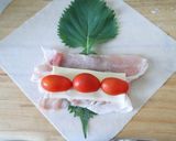 ミニトマトチーズ春巻き作り方1写真
