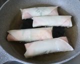 ミニトマトチーズ春巻き作り方3写真