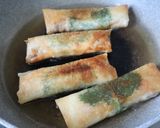 ミニトマトチーズ春巻き作り方4写真