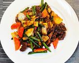 中華 牛肉の黒胡椒炒め 黒椒牛肉作り方9写真