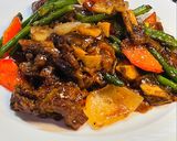 中華 牛肉の黒胡椒炒め 黒椒牛肉作り方10写真