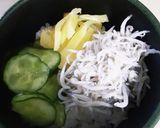 パリポリ歯応え♪シラスのっけご飯作り方2写真