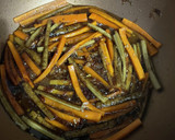 簡単節約レシピ★きんぴら風焼きうどん作り方4写真