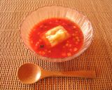 シュクメルリ餅のガスパチョ風冷雑煮作り方11写真