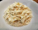 超簡単!キャベツと豆腐のタルタルそうめん作り方9写真
