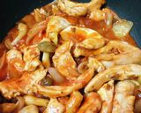 鶏肉のケチャップソース炒め作り方2写真