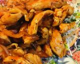 鶏肉のケチャップソース炒め作り方4写真