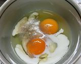 【簡単副菜】小松菜と豆腐の卵とじ作り方2写真