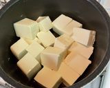 【簡単副菜】小松菜と豆腐の卵とじ作り方3写真