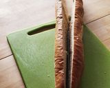 バゲットで白桃タルティーヌ昼食おもてなし作り方1写真