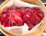 紫玉ねぎの蒸し浸し作り方1写真