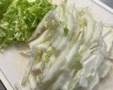 白菜消費!白菜とベーコンのペペロンチーノ作り方1写真