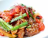韓国風牛すじ炒め【牛すじポックム】作り方9写真