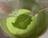 片栗粉で作る＊抹茶ミルクわらび餅作り方4写真