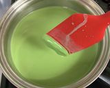 片栗粉で作る＊抹茶ミルクわらび餅作り方7写真