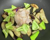 ナスと豚バラ炒め作り方4写真