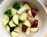 簡単コク旨中濃南蛮味ツナ根菜茄子野菜炒め作り方4写真