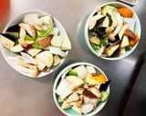 簡単コク旨梅レモン味ツナ根菜茄子野菜炒め作り方10写真