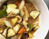 簡単コク旨梅レモン味ツナ根菜茄子野菜炒め作り方18写真