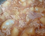 大根と鶏ﾐﾝﾁのうまとろ煮♡作り方6写真