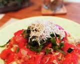フレッシュトマトと生ハムの冷製パスタ作り方7写真