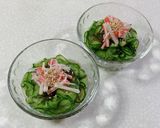きゅうりともずくの酢の物作り方8写真