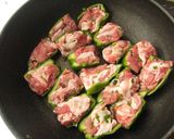 本当に絶品!ピーマンの豚肉詰め作り方2写真