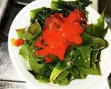 ワカメとおきゅうとのキムチ和え作り方4写真