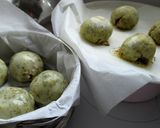 ＊米粉の焼きサモサとサモサ風まん作り方7写真