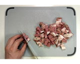 豚塊肉でガッツリ！温玉豚塊丼★動画あり★作り方4写真