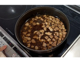 豚塊肉でガッツリ！温玉豚塊丼★動画あり★作り方31写真
