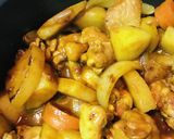 金曜カレープレート●鶏肉と根菜のカレー作り方3写真