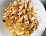 お一人様野菜たっぷりコク旨キムチ親子丼風作り方9写真