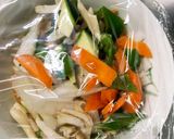 お一人様野菜たっぷりコク旨キムチ親子丼風作り方10写真