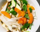 お一人様野菜たっぷりコク旨キムチ親子丼風作り方11写真