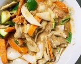 お一人様野菜たっぷりコク旨キムチ親子丼風作り方13写真