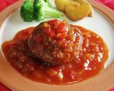 栄養たっぷりパプリカ入りハンバーグソース作り方8写真