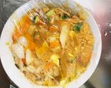 お一人様野菜たっぷりコク旨キムチ親子丼風作り方18写真