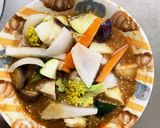 簡単オイレモン炒煮味豚こま大根青椒肉絲風作り方13写真