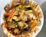 簡単オイレモン炒煮味豚こま大根青椒肉絲風作り方16写真