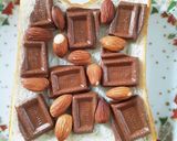 アーモンド☆チョコ☆トースト作り方4写真