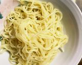 お一人様☆市販の冷やし中華フルーツパスタ作り方5写真