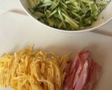 焼きそば麺で、タレも速攻の冷やし中華♪作り方10写真
