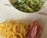 焼きそば麺で、タレも速攻の冷やし中華♪作り方10写真