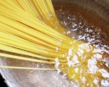 玉ねぎとニンニクのバター醤油パスタ作り方2写真