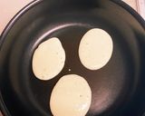 卵なし♪モチモチべた焼き（あんこ入り）作り方3写真